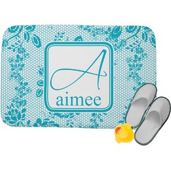 Lace Memory Foam Bath Mat (Personalized)