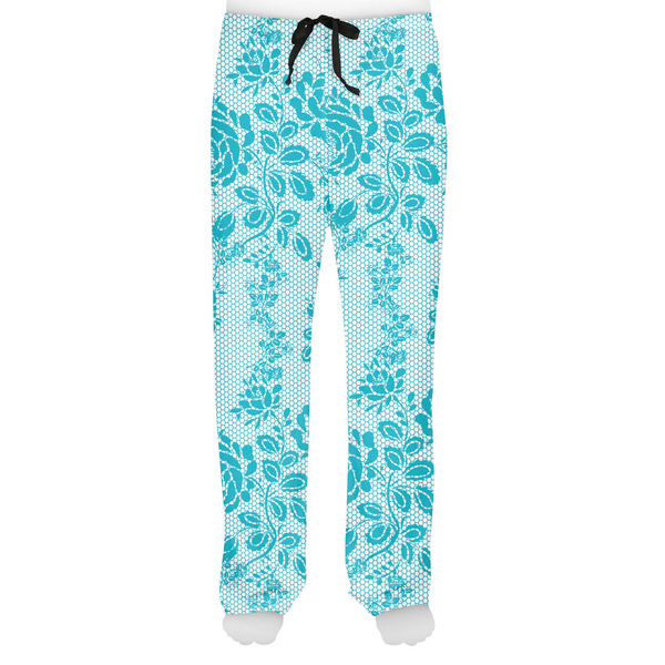 Lace Men's Pjs Front - on model