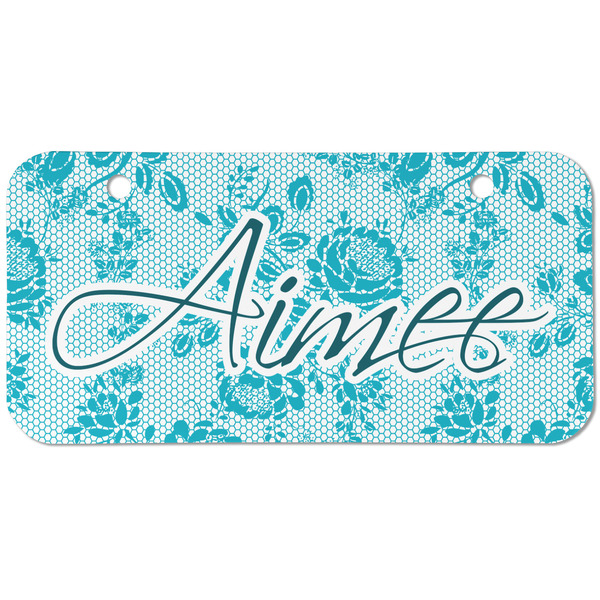 Lace Mini Bicycle License Plate - Two Holes