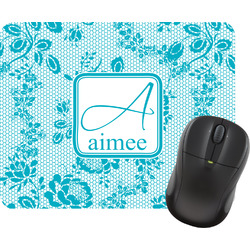 Lace Rectangular Mouse Pad (Personalized)