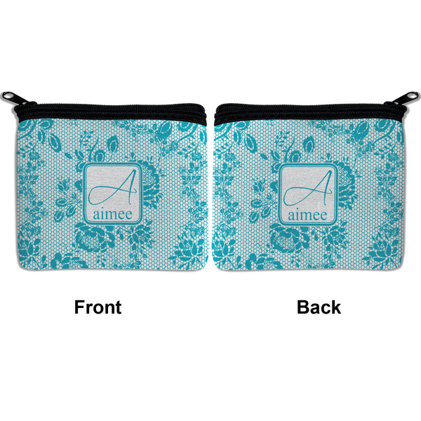 Lace Neoprene Coin Purse - Front & Back (APPROVAL)