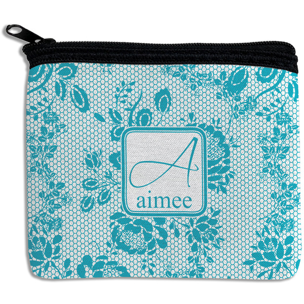 Custom Lace Rectangular Coin Purse (Personalized)