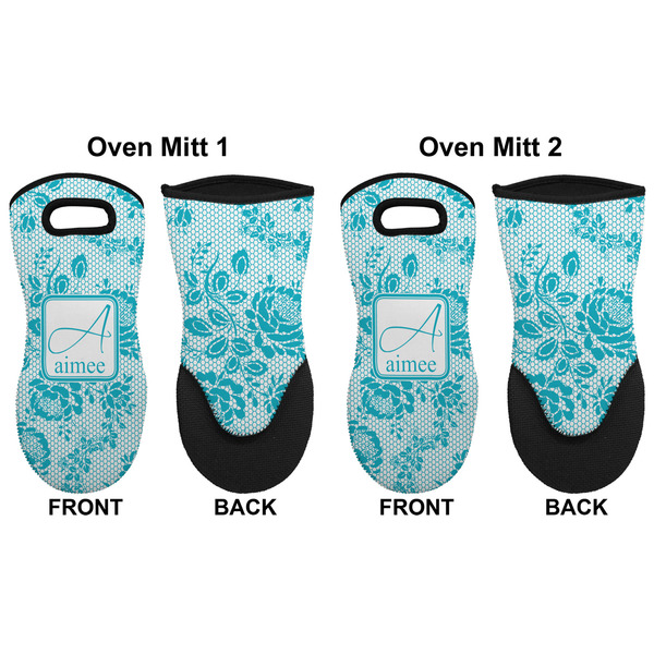 Lace Neoprene Oven Mitt - Set of 2 - Approval