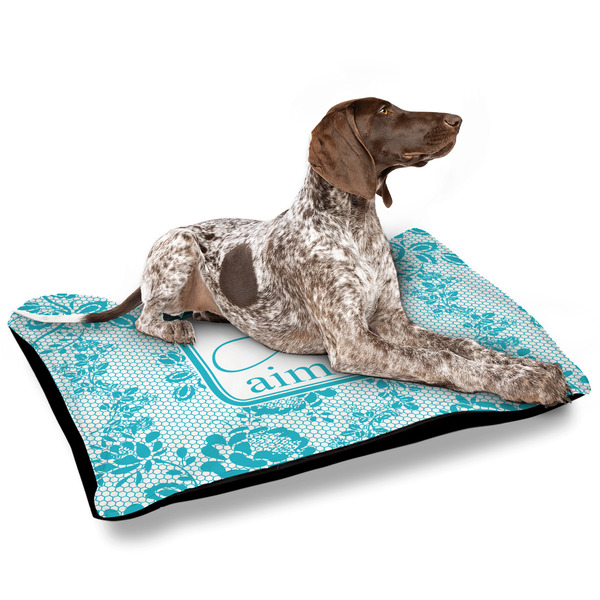 Lace Outdoor Dog Beds - Large - IN CONTEXT