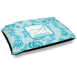 Lace Dog Bed w/ Name and Initial