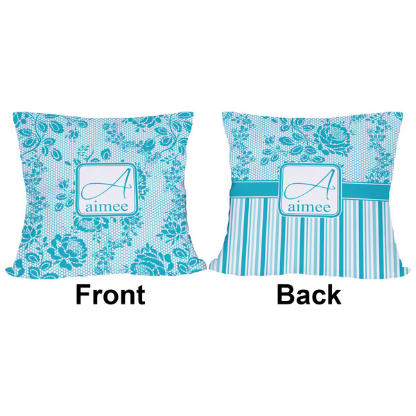 Lace Outdoor Pillow - 16x16