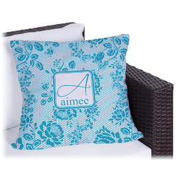 Lace Outdoor Pillow (Personalized)