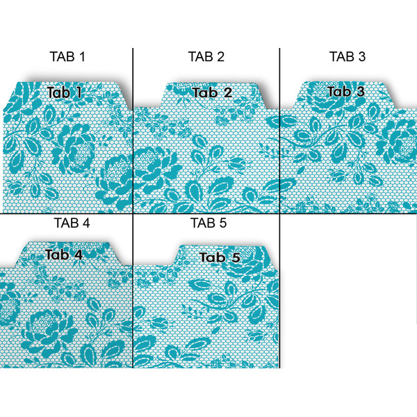 Lace Page Dividers - Set of 5 - Approval