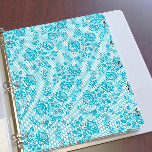 Lace Page Dividers - Set of 5 - In Context