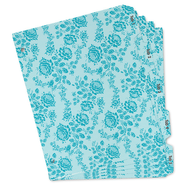 Custom Lace Binder Tab Divider - Set of 5 (Personalized)