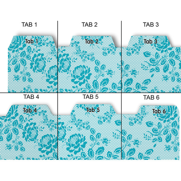 Lace Page Dividers - Set of 6 - Approval