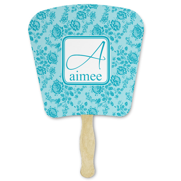Custom Lace Paper Fan (Personalized)