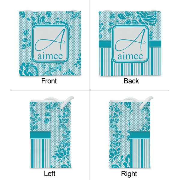 Lace Party Favor Gift Bag - Gloss - Approval