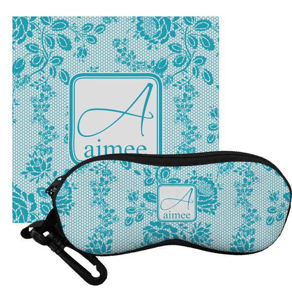 Custom Lace Eyeglass Case & Cloth (Personalized)