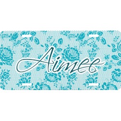 Lace Front License Plate (Personalized)