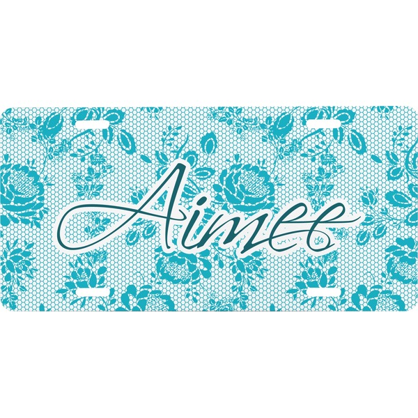 Custom Lace Front License Plate (Personalized)