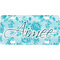 Lace Mini/Bicycle License Plate (Personalized)