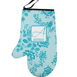 Lace Left Oven Mitt (Personalized)