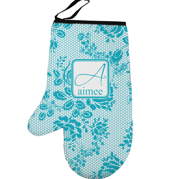 Custom Lace Left Oven Mitt (Personalized)
