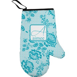 Lace Right Oven Mitt (Personalized)