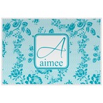 Lace Laminated Placemat w/ Name and Initial