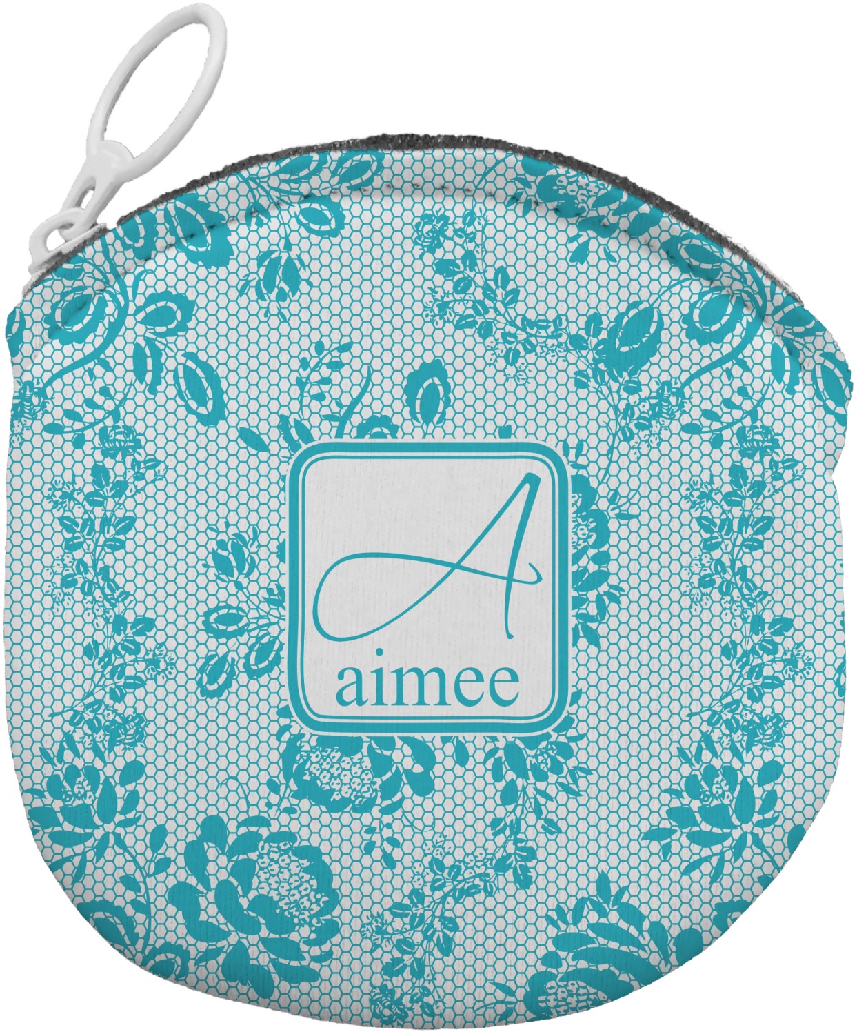 Lace Round Coin Purse (Personalized) - YouCustomizeIt