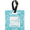 Lace Personalized Square Luggage Tag