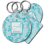 Lace Plastic Keychain (Personalized)