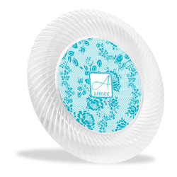 Lace Plastic Party Dinner Plates - 10" (Personalized)