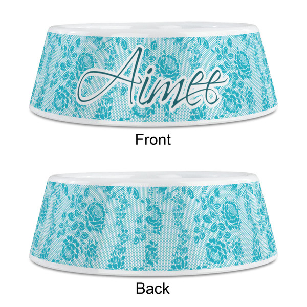 Lace Plastic Pet Bowls - Medium - APPROVAL