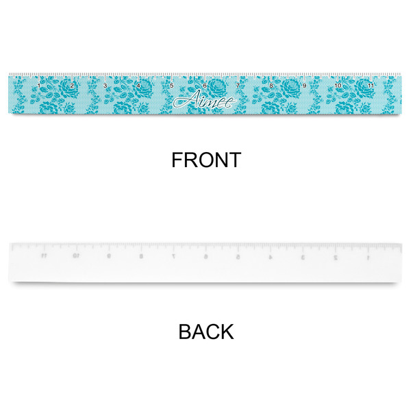 Lace Plastic Ruler - 12" - APPROVAL