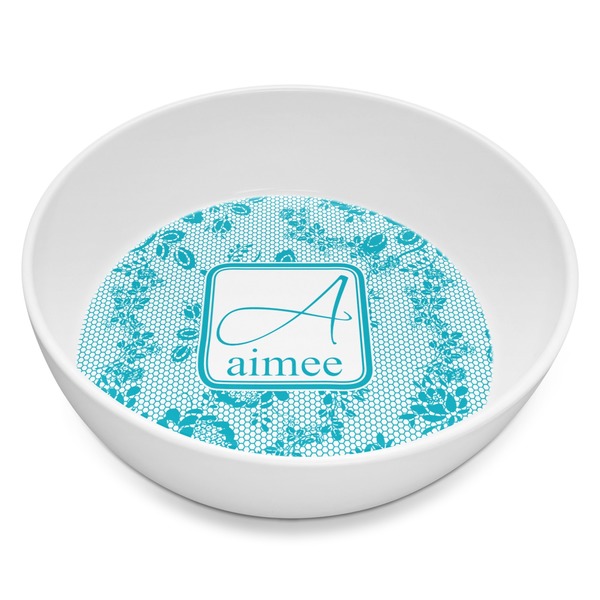 Custom Lace Melamine Bowl - 8 oz (Personalized)