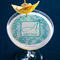Lace Printed Drink Topper - Large - In Context