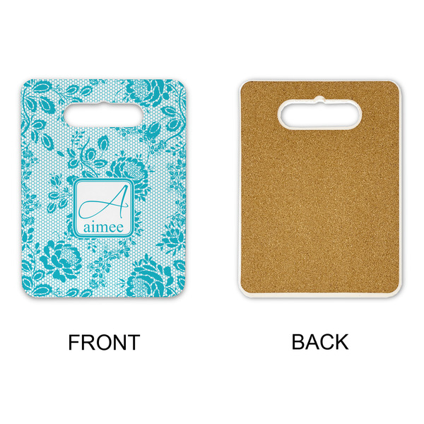 Lace Rectangle Trivet with Handle - APPROVAL