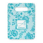 Lace Rectangular Trivet with Handle (Personalized)