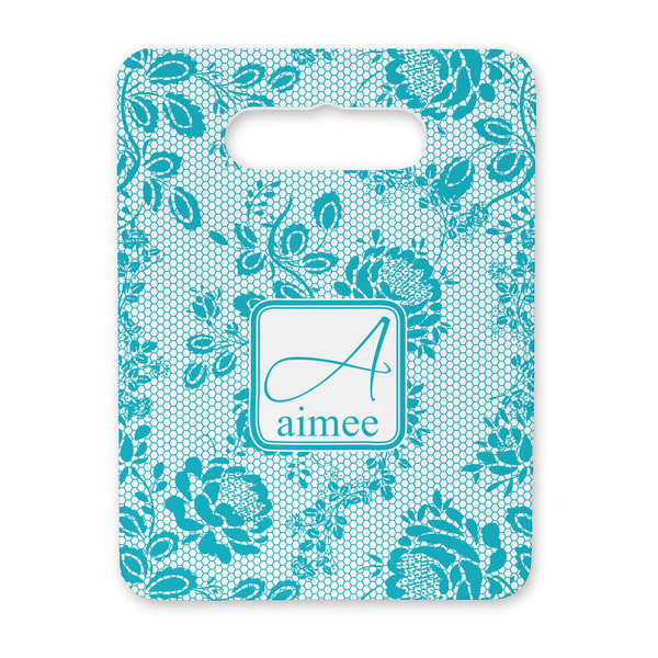 Custom Lace Rectangular Trivet with Handle (Personalized)