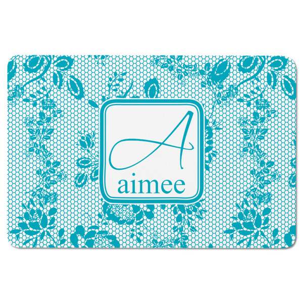 Lace Rectangular Fridge Magnet - FRONT