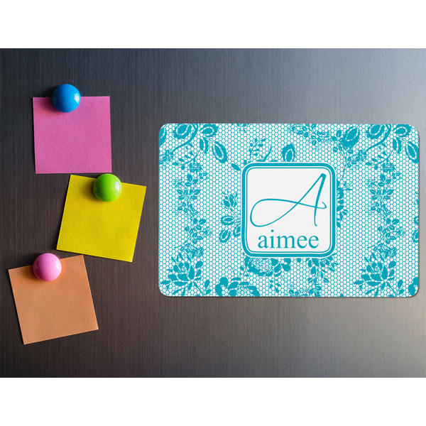 Lace Rectangular Fridge Magnet - LIFESTYLE
