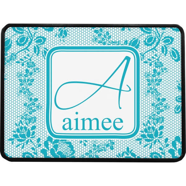 Lace Rectangular Trailer Hitch Cover (Personalized)
