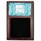 Lace Red Mahogany Sticky Note Holder - Flat