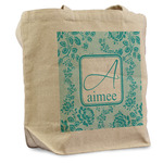 Lace Reusable Cotton Grocery Bag (Personalized)