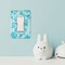 Lace Rocker Light Switch Covers - Single - IN CONTEXT