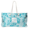 Lace Large Rope Tote Bag - Front View