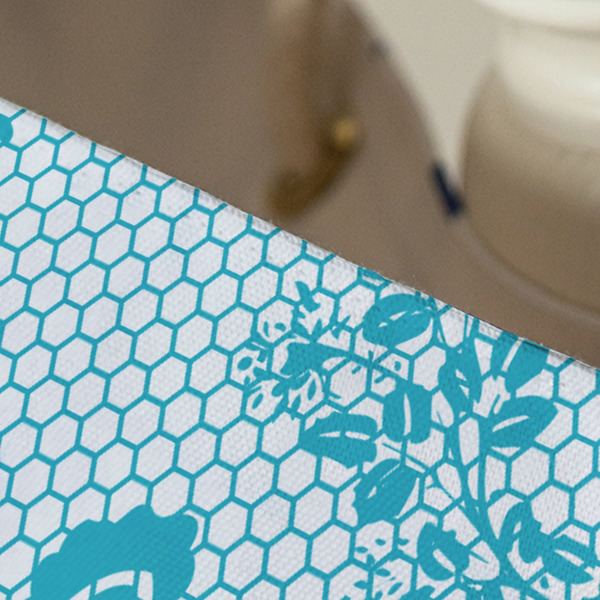 Lace Large Rope Tote - Close Up View