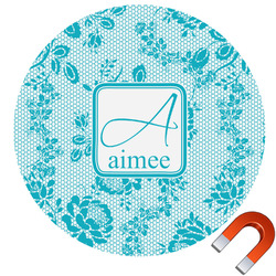Lace Car Magnet (Personalized)