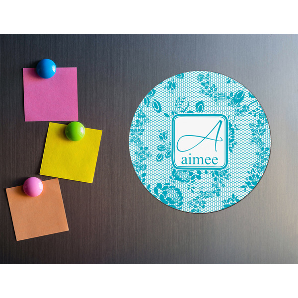 Lace Round Fridge Magnet - LIFESTYLE