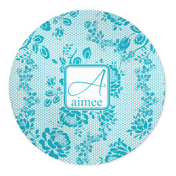 Lace 5' Round Indoor Area Rug (Personalized)
