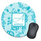 Lace Round Mouse Pad (Personalized)