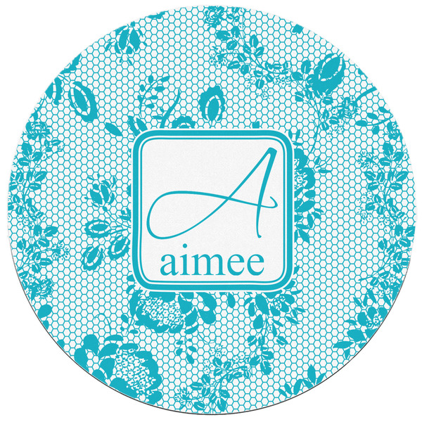 Lace Round Mousepad - APPROVAL