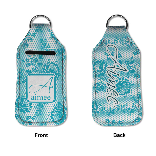 Lace Sanitizer Holder Keychain - Large APPROVAL (Flat)